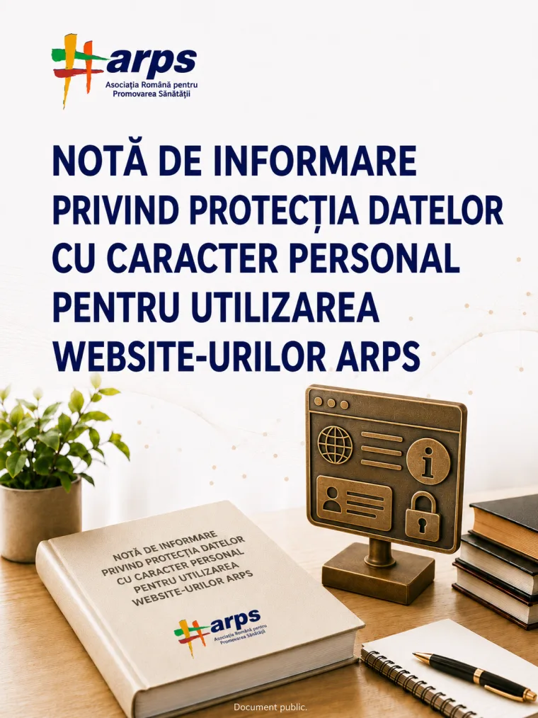 Notă informare website