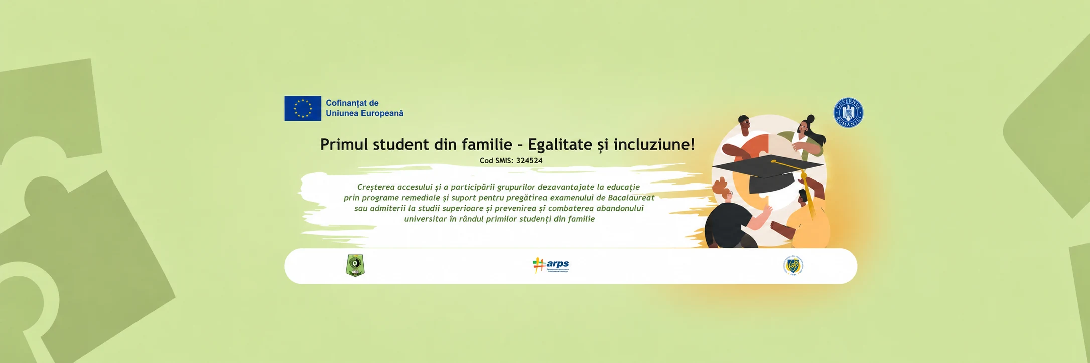 Primul student din familie – Egalitate si incluziune!