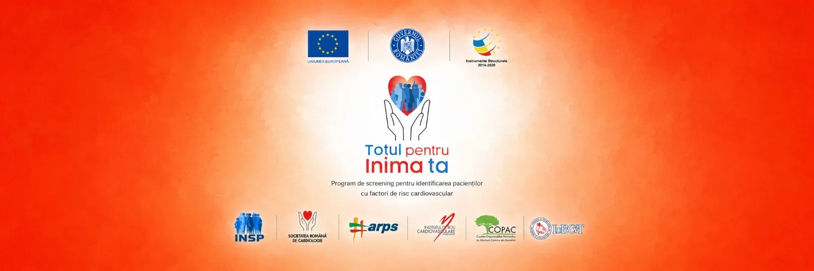 Totul pentru inima ta – Program de screening pentru identificarea pacienților cu factori de risc cardiovascular (cod SMIS: 137424)