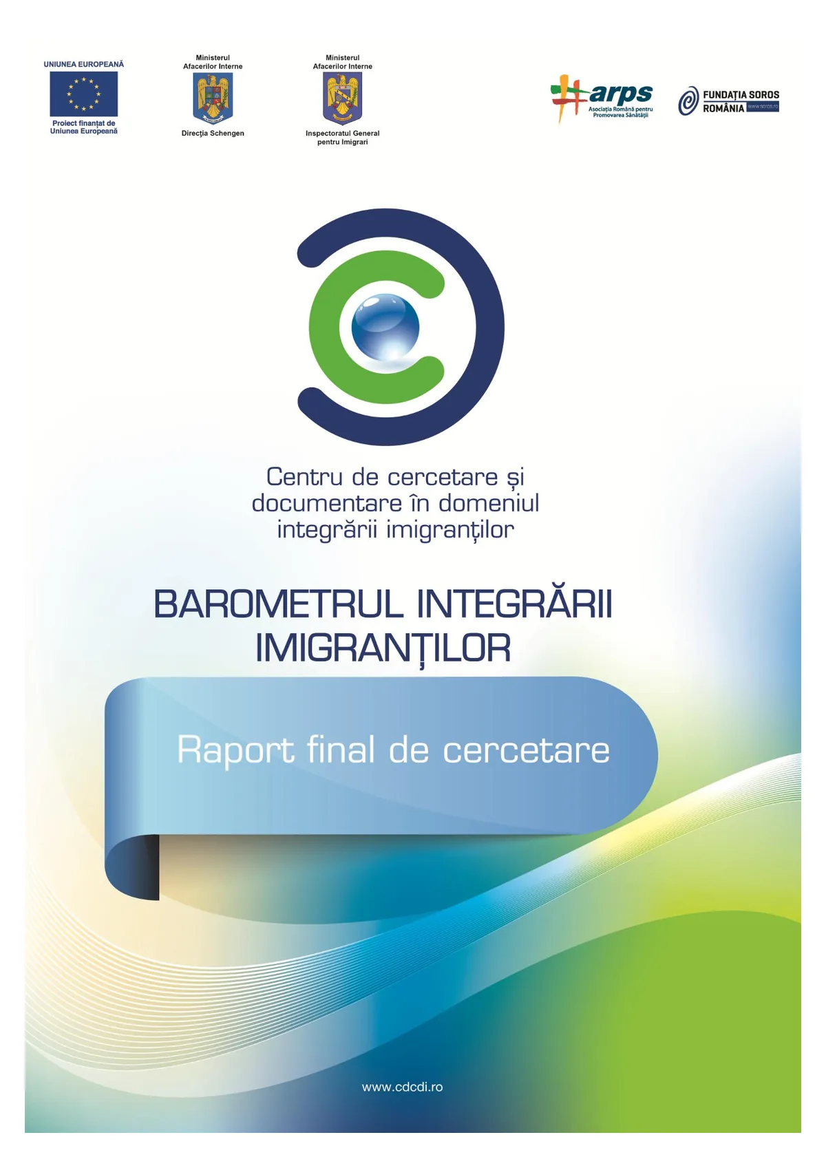 Barometrul Integrării Imigranților, ediția 2013