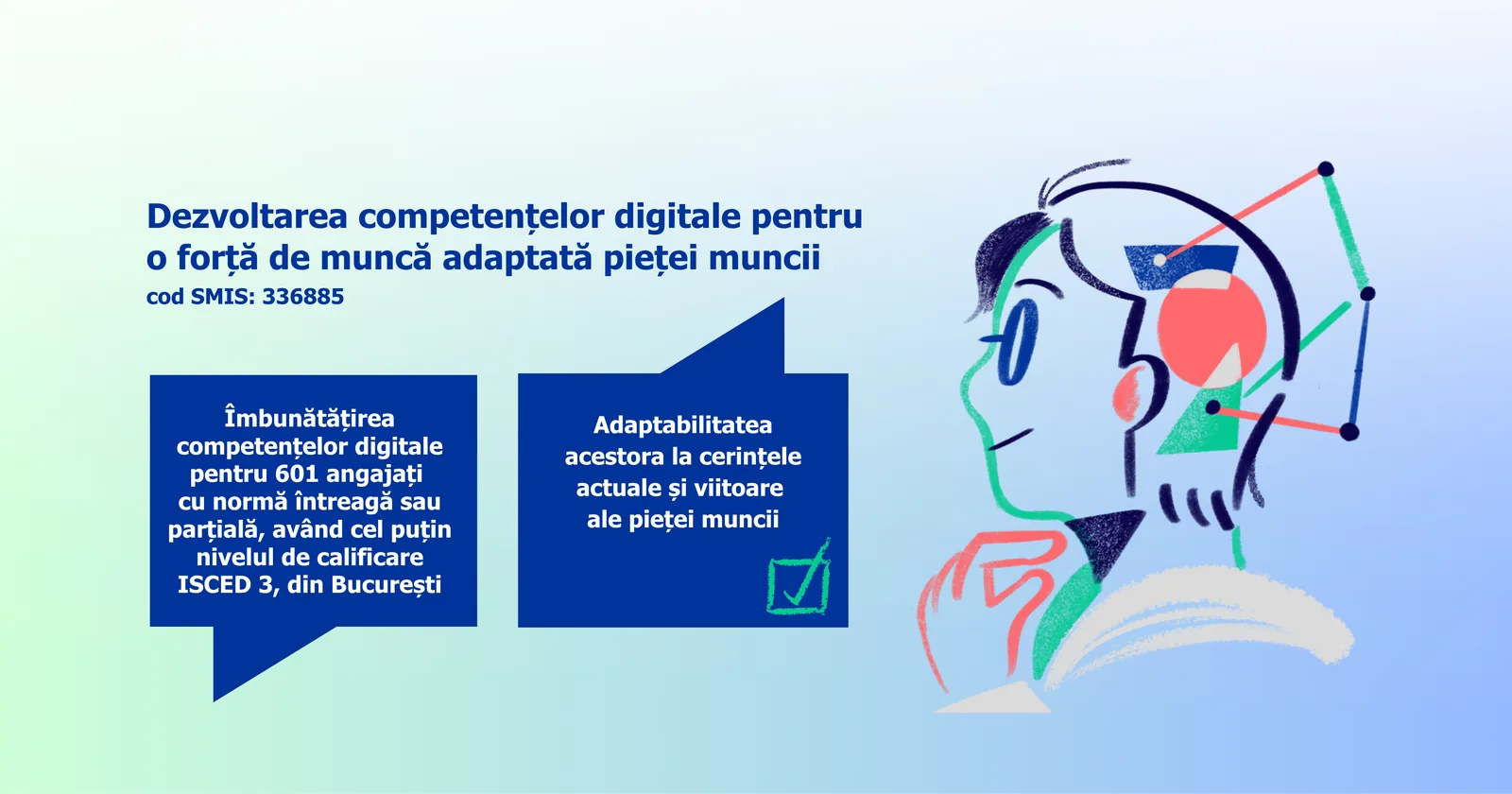 Dezvoltarea competențelor digitale pentru o forță de muncă adaptată pieței muncii
