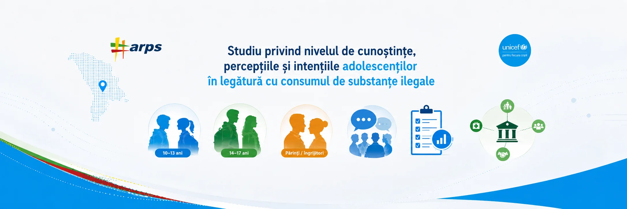 Studiu privind nivelul de cunoștințe, atitudinile și intențiile adolescenților în legătură cu consumul de substanțe ilegale