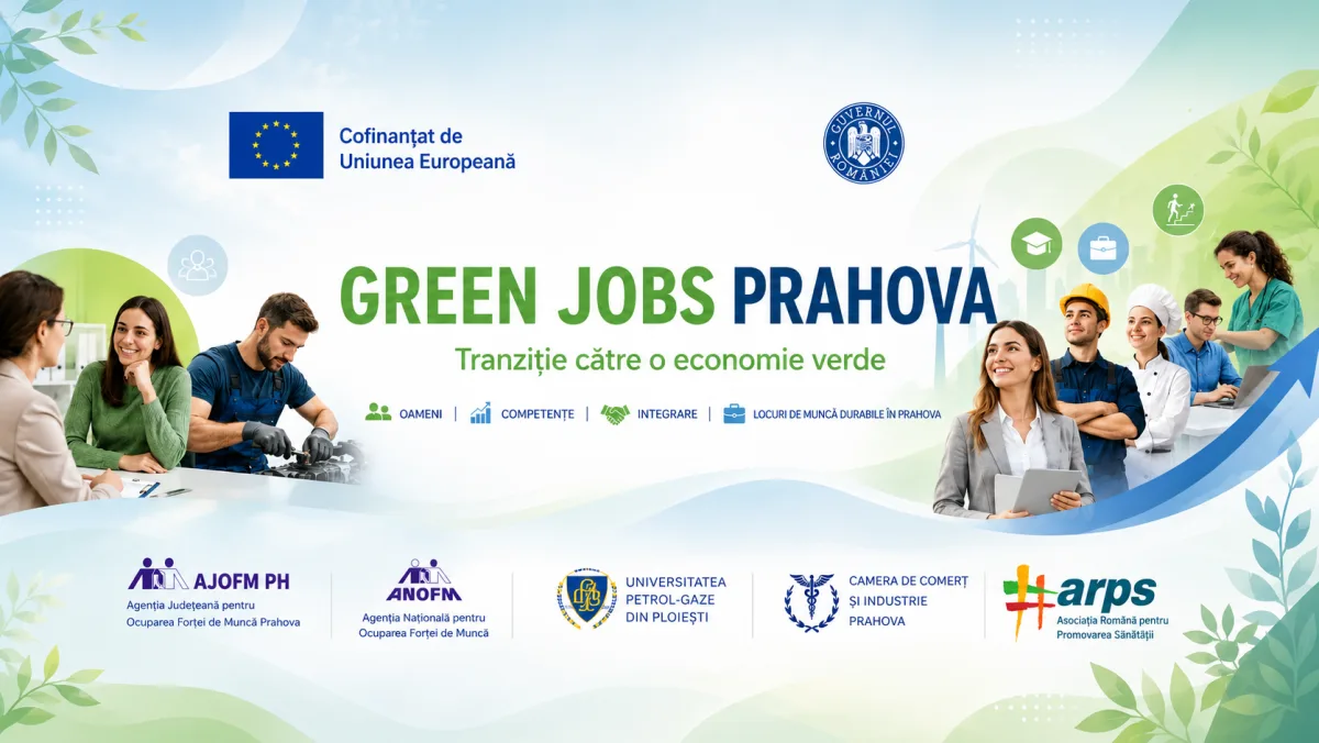 GREEN JOBS PRAHOVA – Tranziție către o economie verde