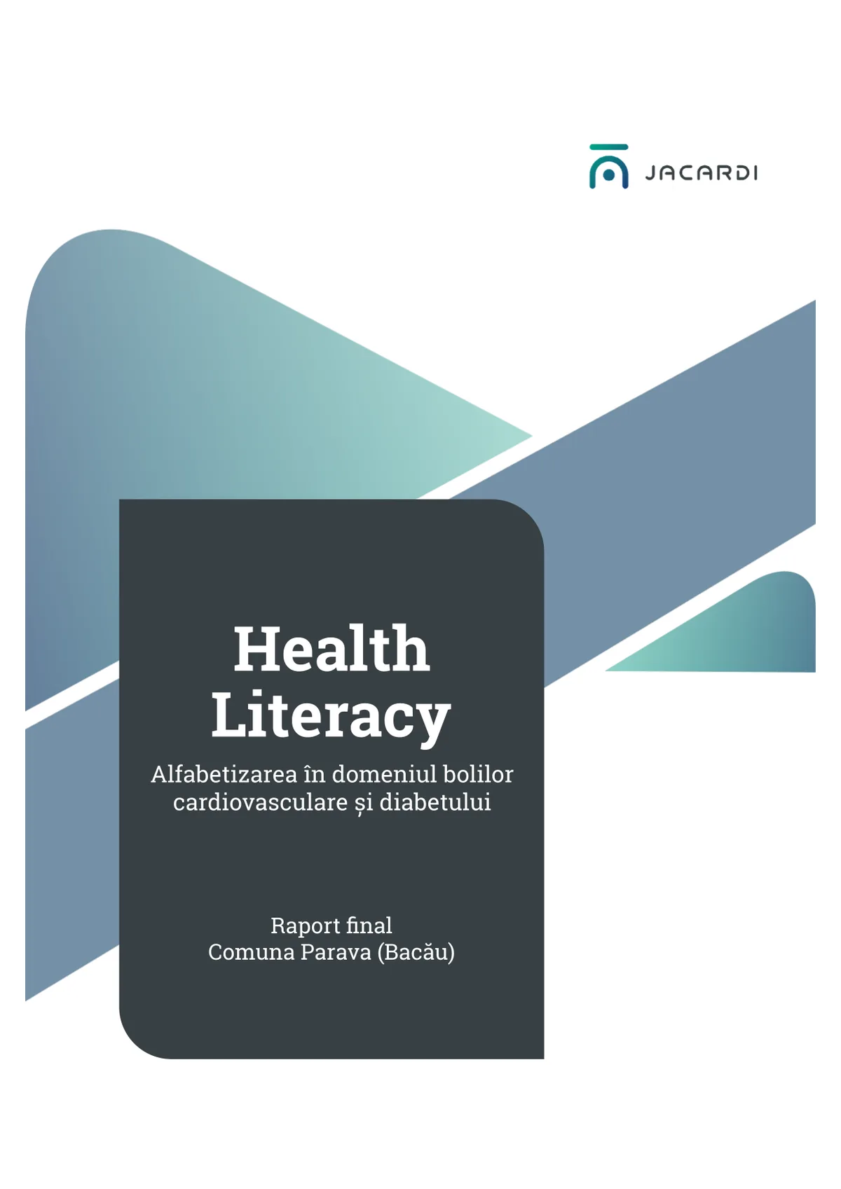 Health Literacy – Raport pentru județul Bacău
