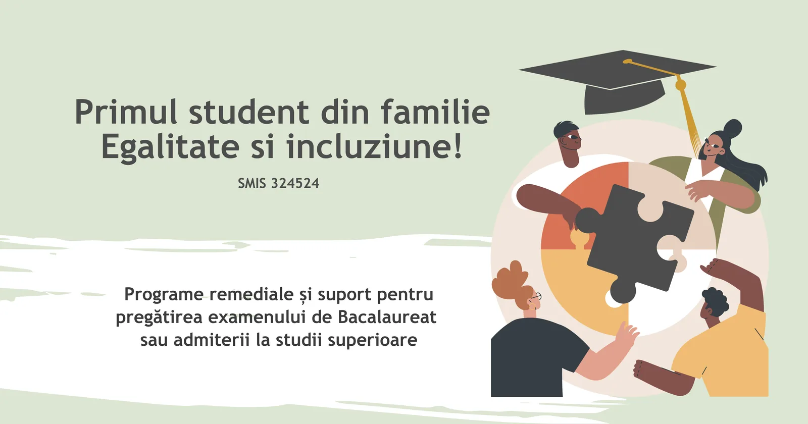 Primul student din familie – Egalitate si incluziune!