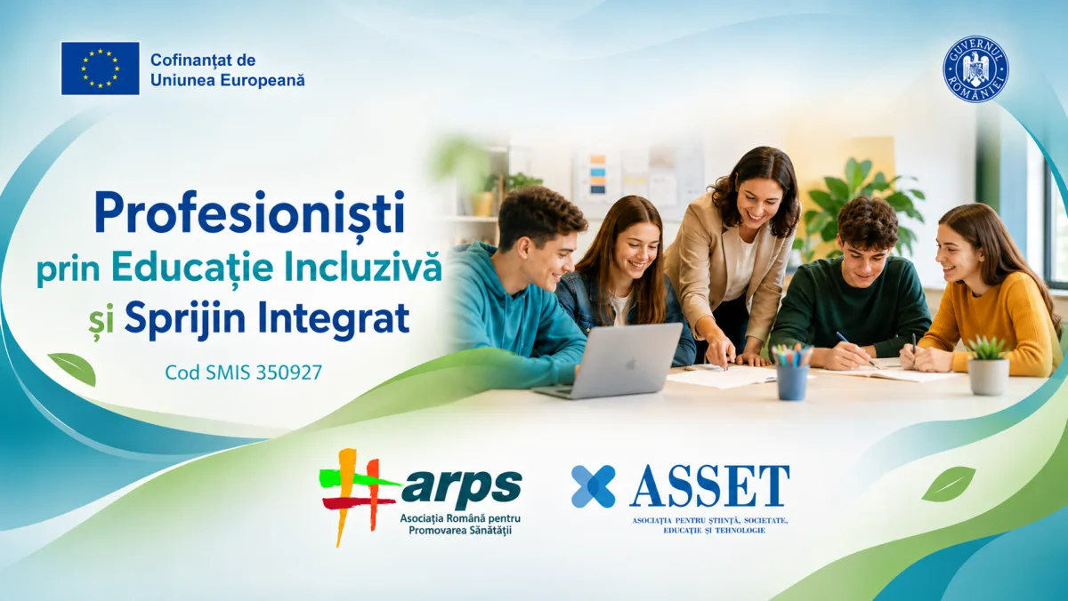 Profesioniști prin Educație Incluzivă și Sprijin Integrat